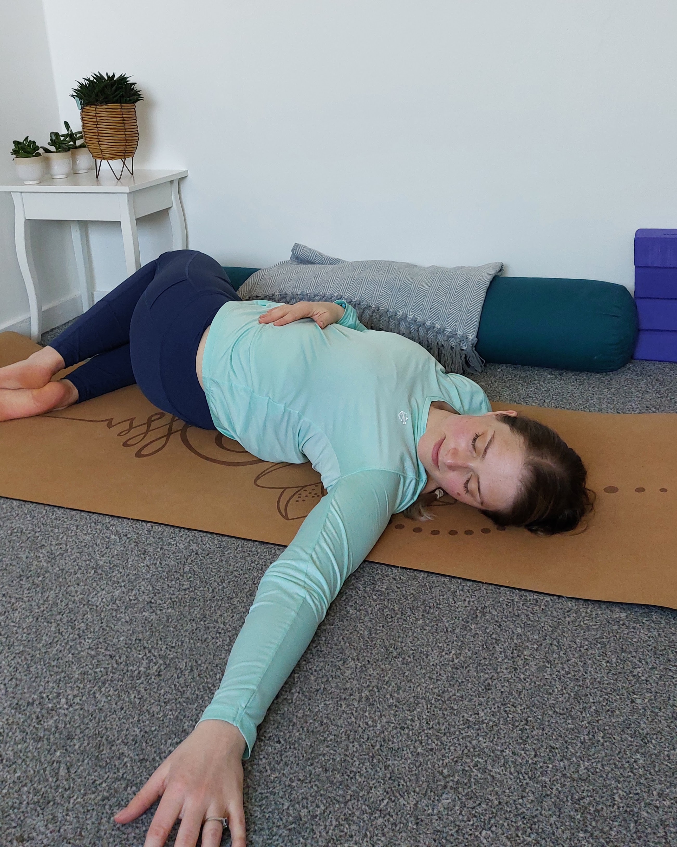Supine Twist demonstration